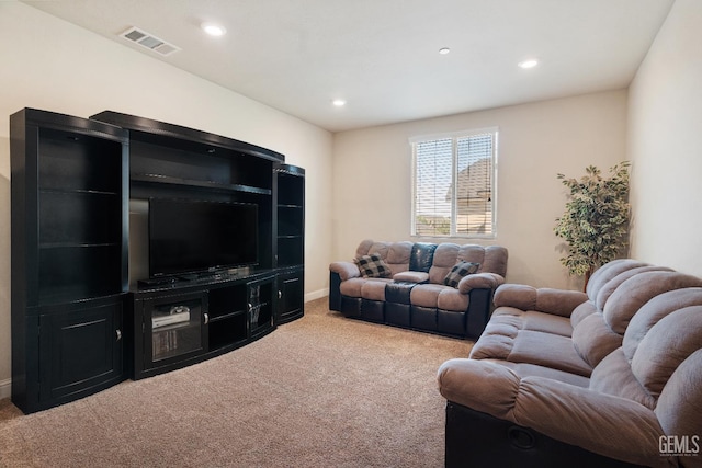 6207 Provincetown Ave, Bakersfield, CA 93313 - living room with carpet flooring and recessed lighting