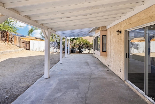 view of patio