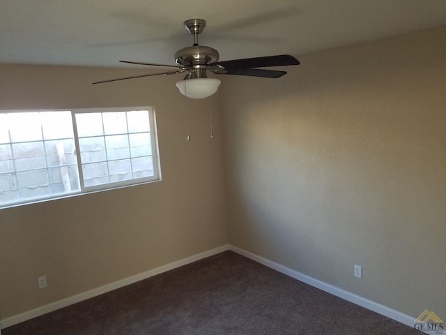 empty room with carpet flooring