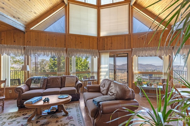 25001 Cannonero Ct, Tehachapi, CA 93561 - sunroom with a mountain view