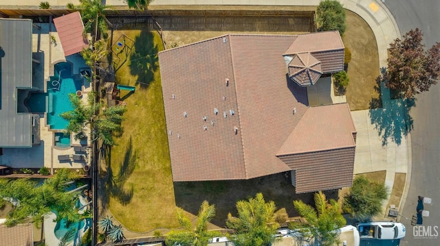 drone / aerial view