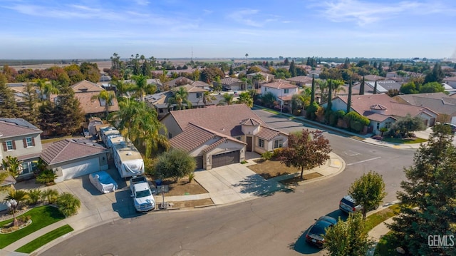 birds eye view of property featuring a residential view