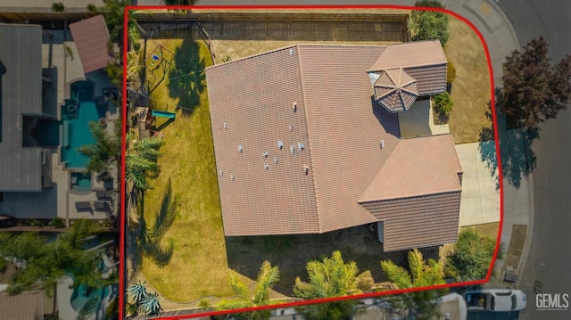 drone / aerial view