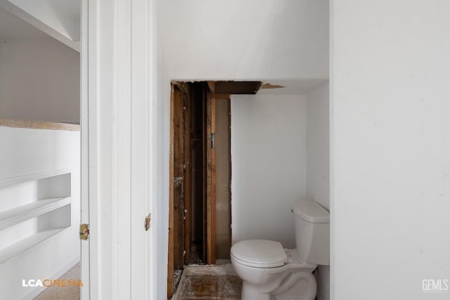 bathroom with toilet