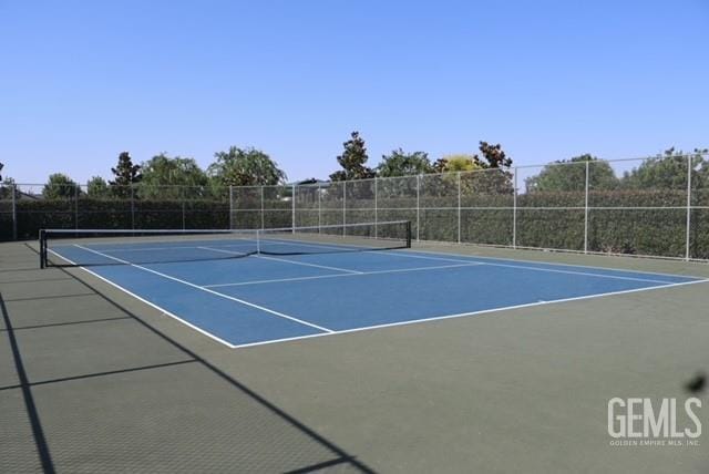12703 Fairlawn Dr, Bakersfield, CA 93311 - view of tennis court with community basketball court