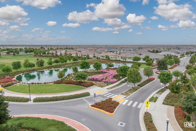 12703 Fairlawn Dr, Bakersfield, CA 93311 - aerial view of residential area with a large body of water