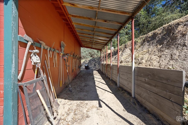45071 Forest Dr, Posey, CA 93260 - view of horse barn