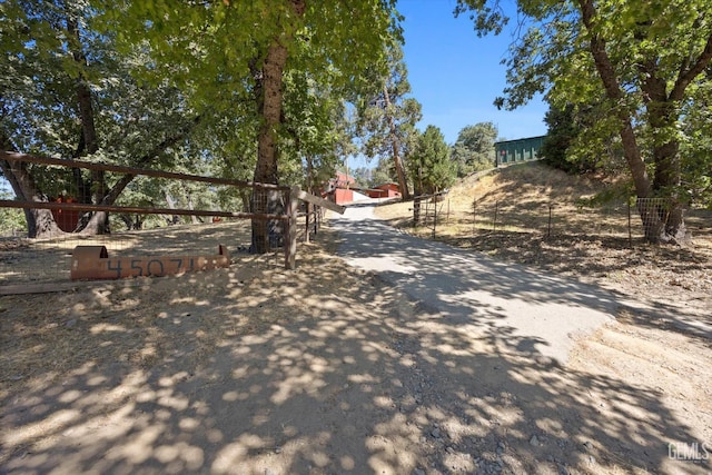 45071 Forest Dr, Posey, CA 93260 - view of asphalt driveway with a gated entry