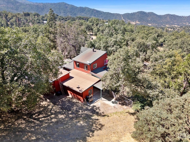 45071 Forest Dr, Posey, CA 93260 - view of subject property featuring a heavily wooded area