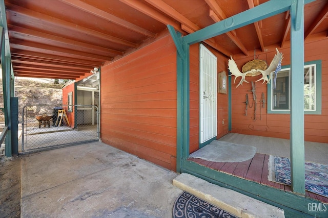 45071 Forest Dr, Posey, CA 93260 - view of patio featuring a gate