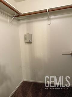 10011 Grand View Summit Dr, Bakersfield, CA 93311 - walk in closet featuring dark carpet