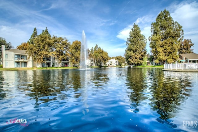 property view of water