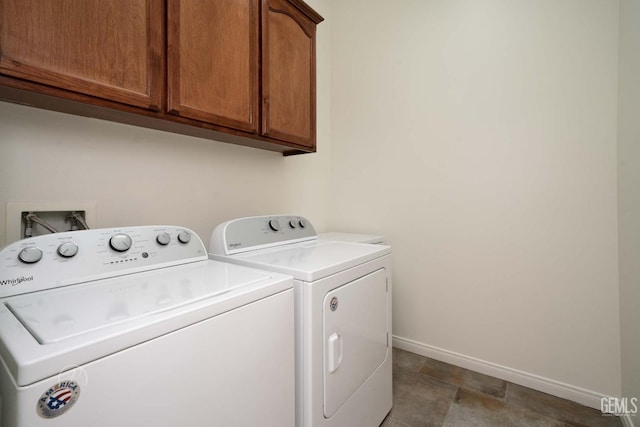 6315 Veronese Ct, Bakersfield, CA 93306 - laundry room with cabinet space and washing machine and dryer