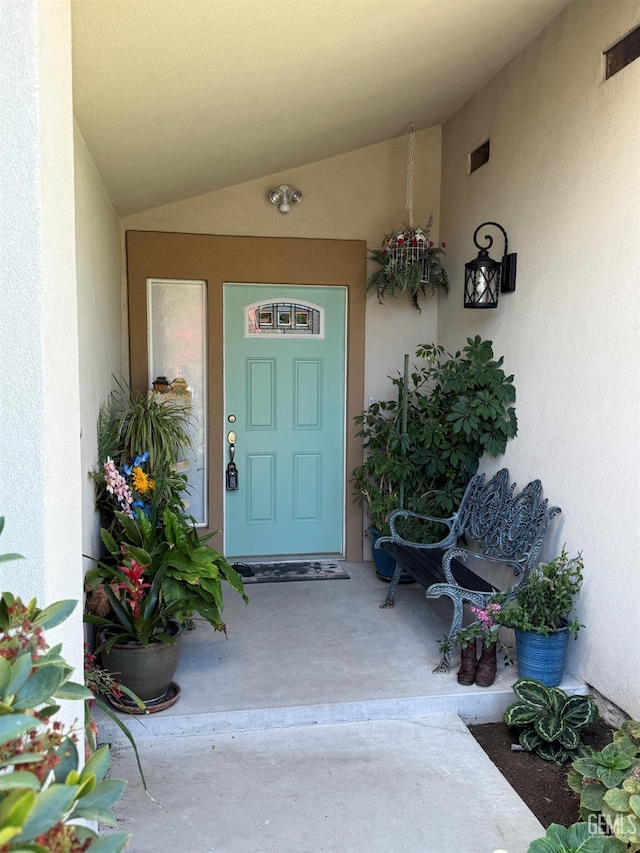7009 Quailwood Dr, Bakersfield, CA 93309 - property entrance with stucco siding
