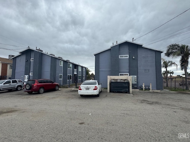 view of car parking