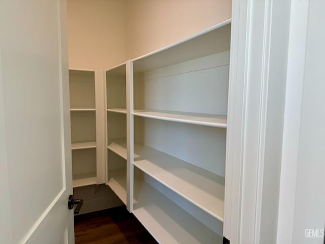 view of pantry