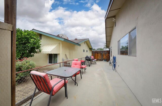 109 Bermuda St, Bakersfield, CA 93309 - view of patio / terrace featuring outdoor dining space