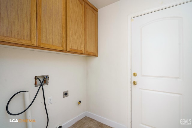 6905 Gwenivere Ct, Bakersfield, CA 93313 - washroom featuring cabinet space, hookup for a washing machine, hookup for an electric dryer, and hookup for a gas dryer