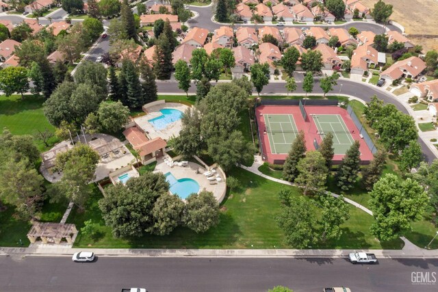 8220 Birmingham St, Bakersfield, CA 93311 - view of property location featuring a pool