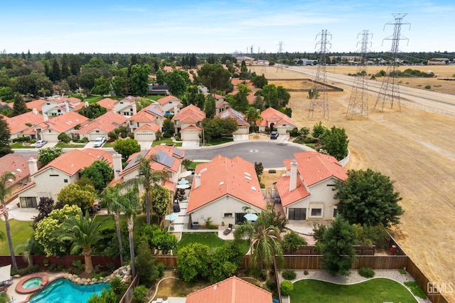 8220 Birmingham St, Bakersfield, CA 93311 - aerial view of residential area