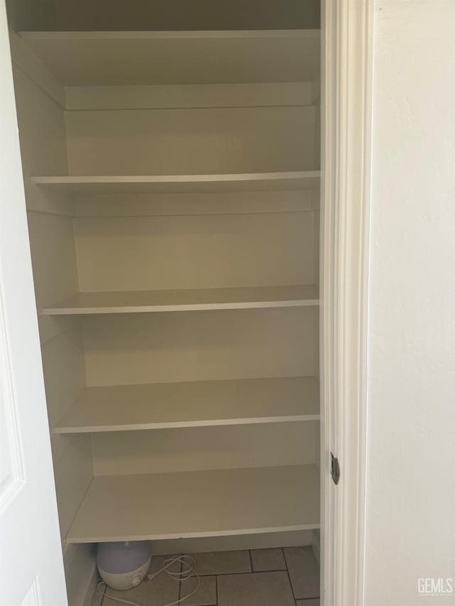 view of closet