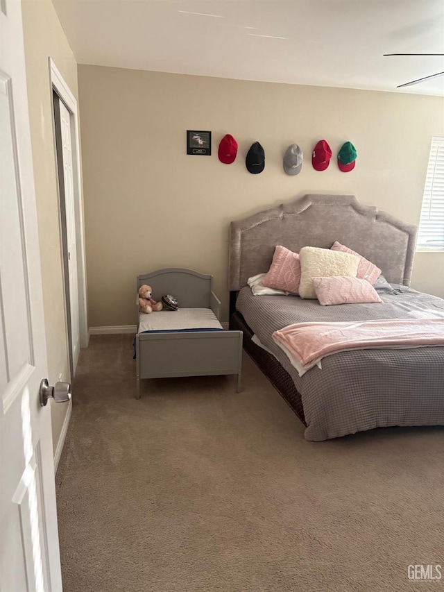 5308 Eastridge Ct, Bakersfield, CA 93306 - carpeted bedroom with baseboards