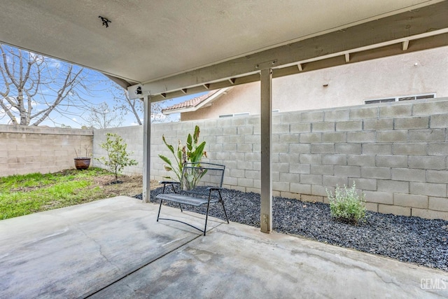 view of patio