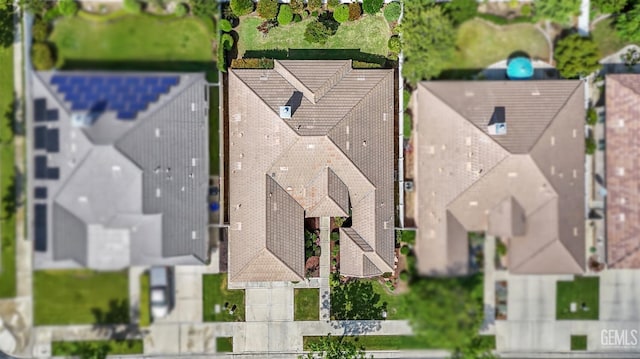 drone / aerial view