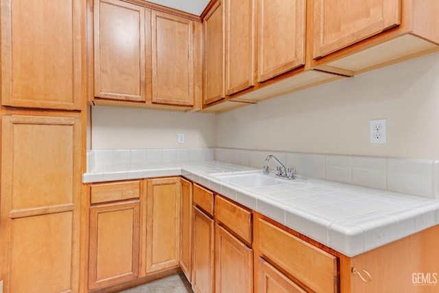 kitchen with a sink