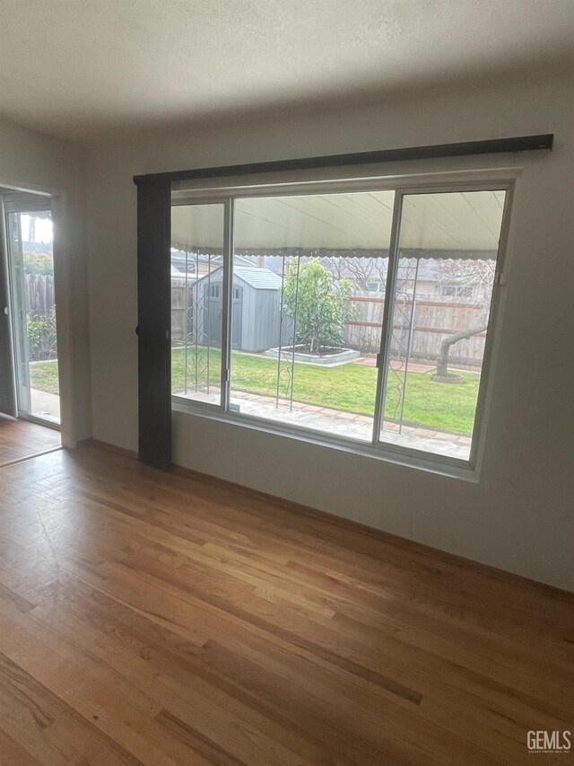 820 Park St, Lodi, CA 95240 - empty room with light wood-style floors and baseboards