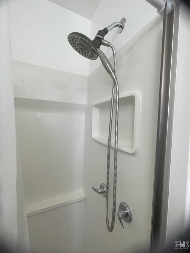 details with walk in shower