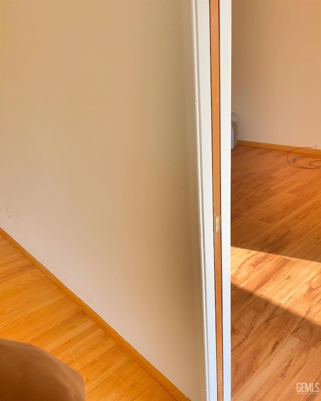 interior space featuring hardwood / wood-style floors