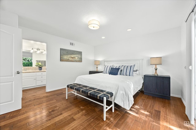 48 16th St, Cayucos, CA 93430 - bedroom featuring wood finished floors and recessed lighting
