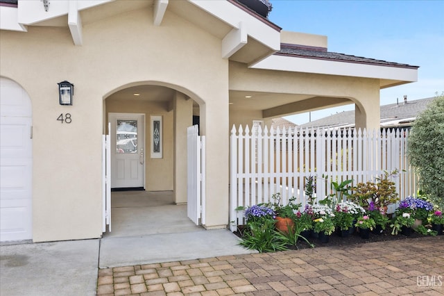 48 16th St, Cayucos, CA 93430 - entrance to property with stucco siding