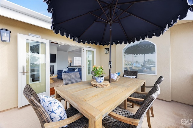 48 16th St, Cayucos, CA 93430 - view of patio featuring outdoor dining space