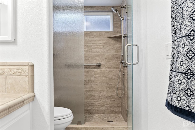 48 16th St, Cayucos, CA 93430 - bathroom featuring a shower stall and vanity