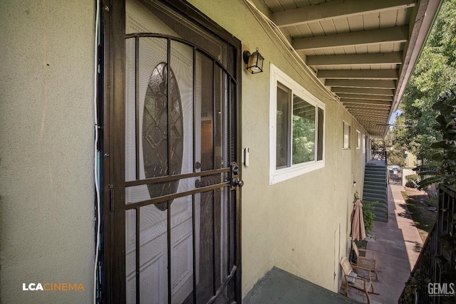 1102 Oleander Ave, Bakersfield, CA 93304 - view of exterior entry with stucco siding