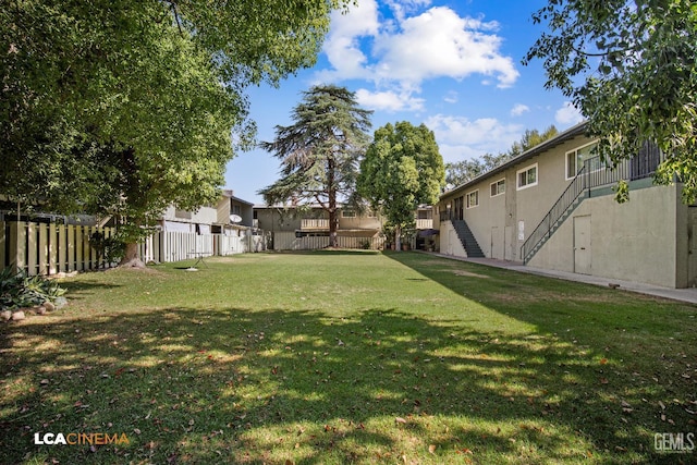 1102 Oleander Ave, Bakersfield, CA 93304 - view of yard featuring stairs