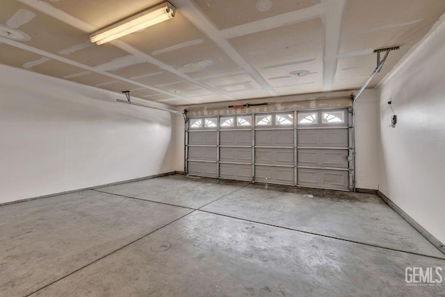 313 Mission St, Mc Farland, CA 93250 - garage featuring baseboards