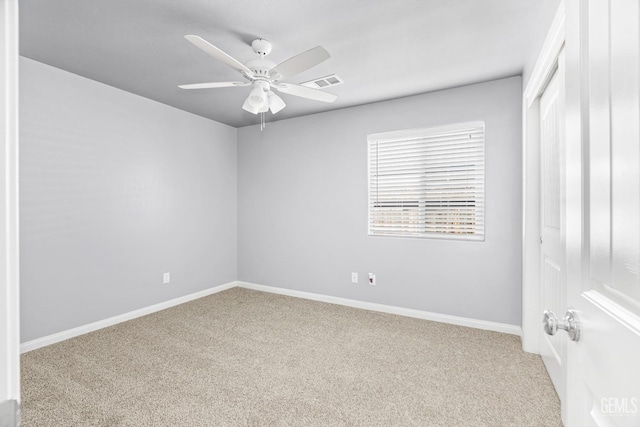 15020 Cotton Blossom Ave, Bakersfield, CA 93314 - carpeted empty room with ceiling fan and baseboards