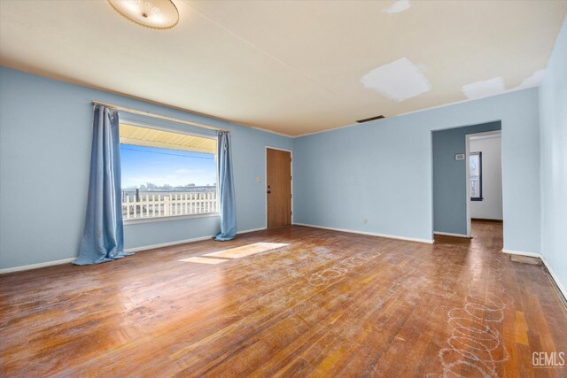 13754 Rosedale Hwy, Bakersfield, CA 93314 - unfurnished room featuring hardwood / wood-style flooring