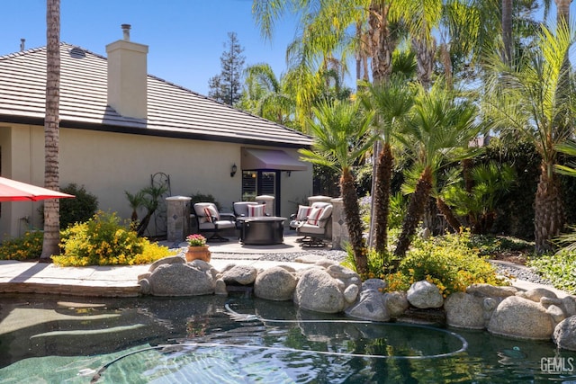 2801 Trengate Way, Bakersfield, CA 93311 - view of swimming pool with a patio area
