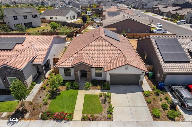 3312 Whispering Brook Ln, Shafter, CA 93263 - aerial perspective of suburban area