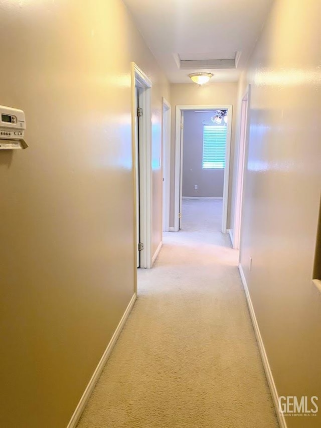 6622 Rimridge Way, Bakersfield, CA 93313 - hall with light carpet and baseboards
