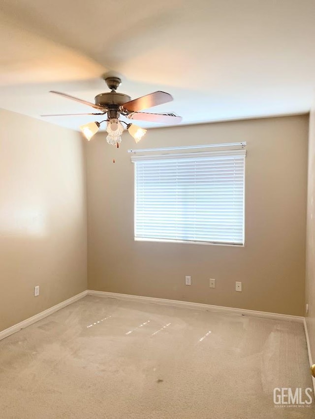 6622 Rimridge Way, Bakersfield, CA 93313 - unfurnished room featuring carpet and a ceiling fan