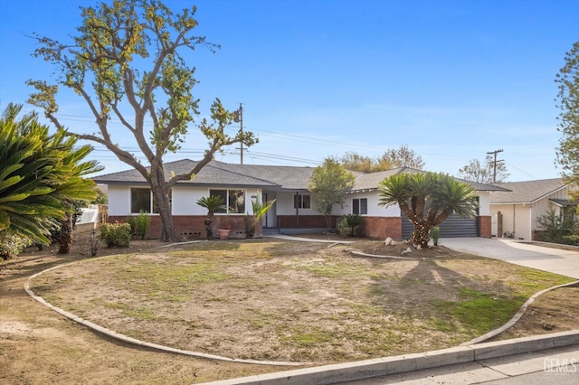 view of ranch-style house