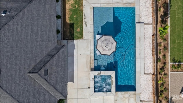 drone / aerial view