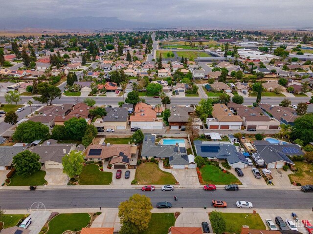birds eye view of property featuring a residential view