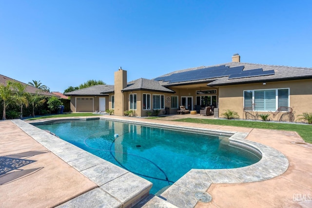 1904 Cricket Park Ct, Bakersfield, CA 93311 - swimming pool with an outdoor living space and a patio area