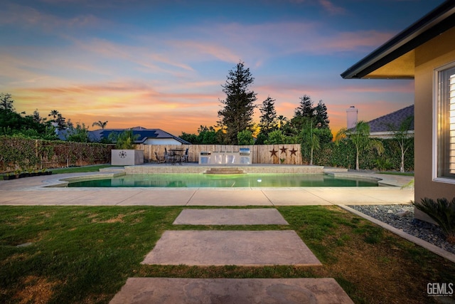 1904 Cricket Park Ct, Bakersfield, CA 93311 - view of swimming pool with a patio area